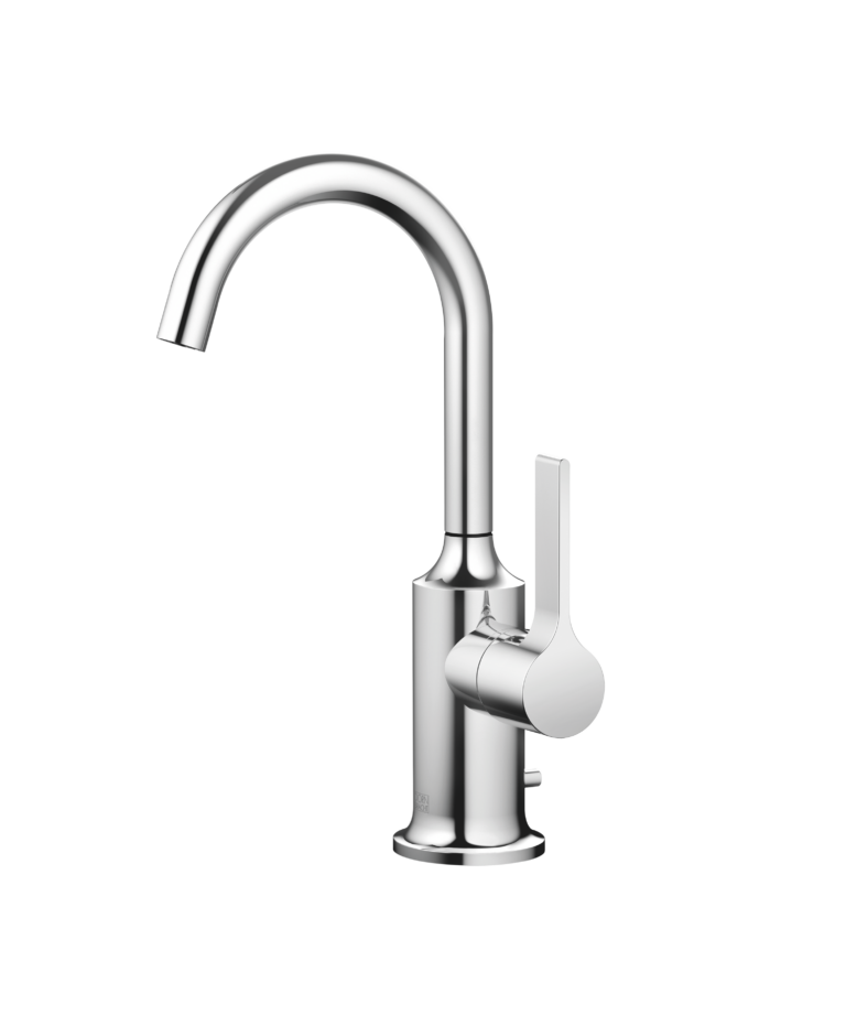 Vaia Single Lever Basin Mixer - 123 mm Projection