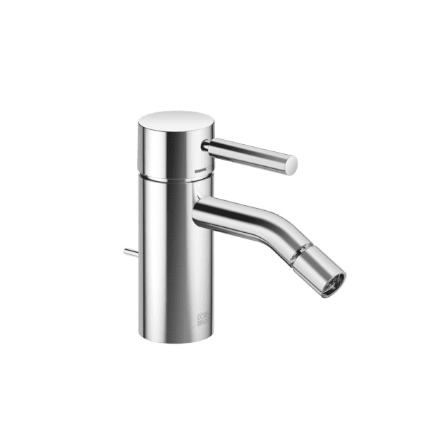 Meta Single-Lever Bidet Mixer With Pop-Up Waste