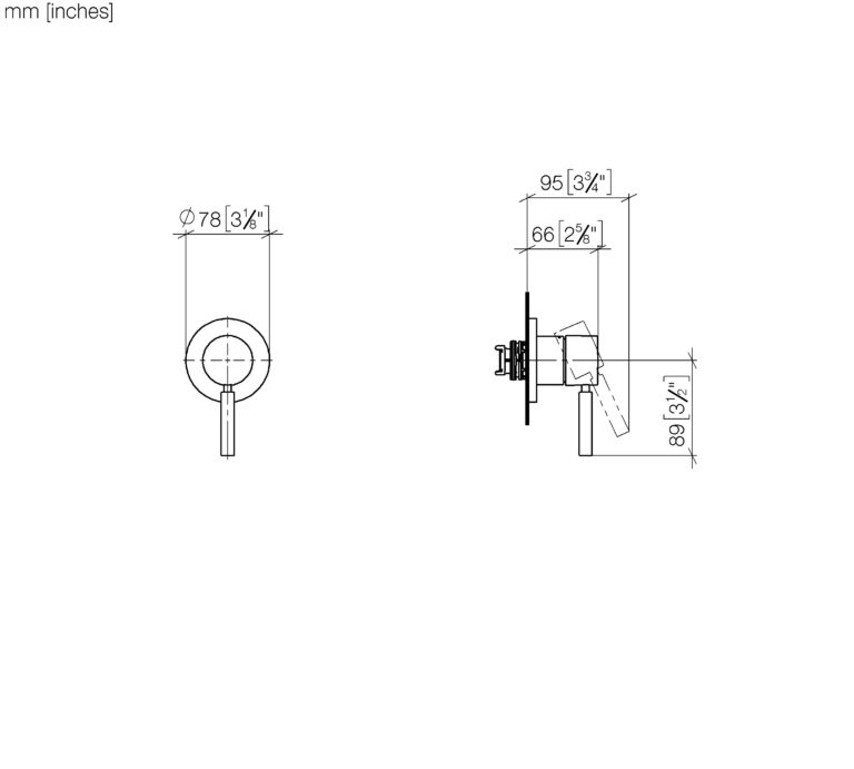 Meta Concealed Single-Lever With Cover Plate - Image 2