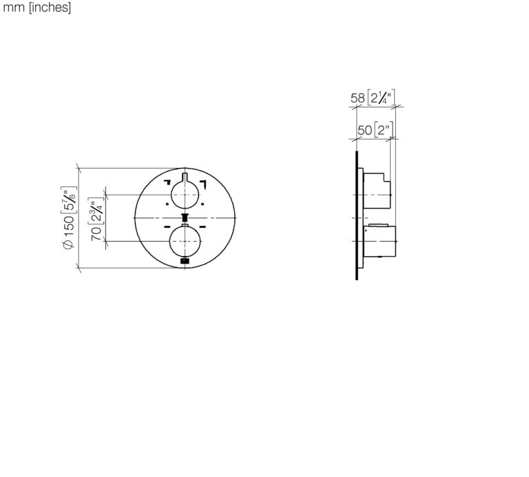 Concealed Thermostat With Three Function Volume Control - Image 2