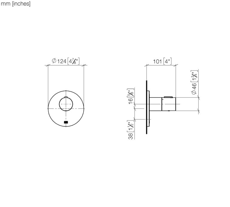 xTOOL Concealed Thermostat Without Volume Control - Image 3