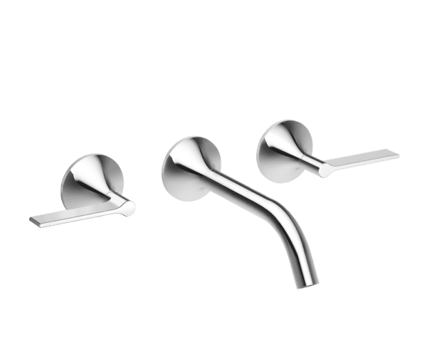 Vaia Wall Mounted Lever Handle Basin Mixer