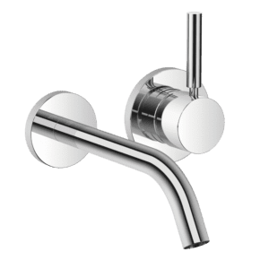 Meta Wall-Mounted Single-Lever Basin Mixer - 190 mm Projection