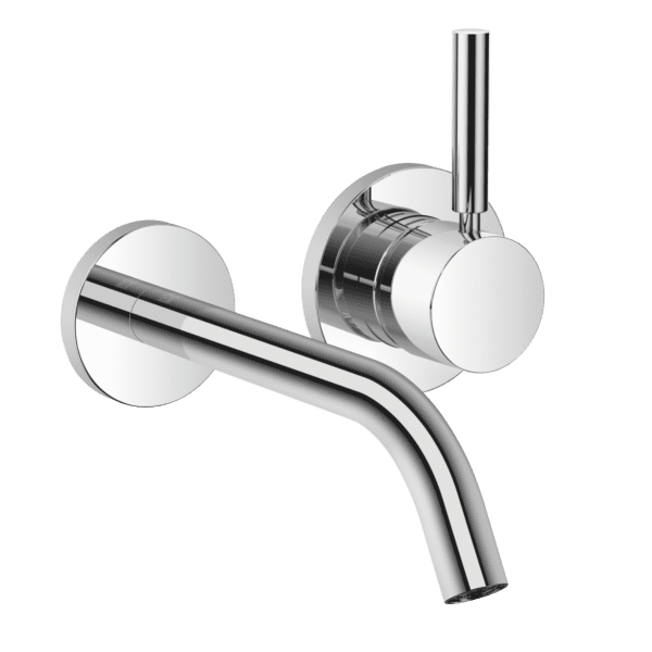 Meta Wall-Mounted Single-Lever Basin Mixer - 190 mm Projection