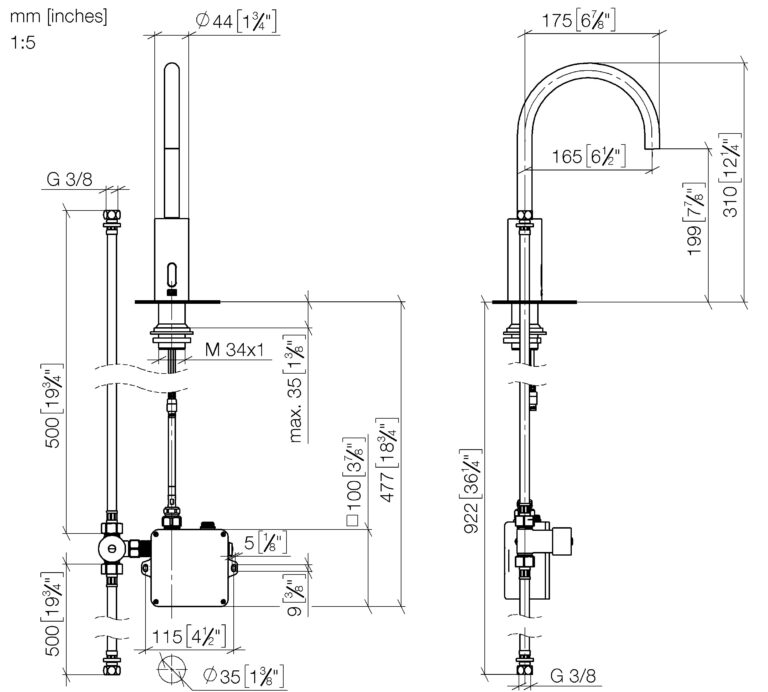 Meta Battery Operated Electronic Opening & Closing Function Without Pop-Up Waste - Image 2