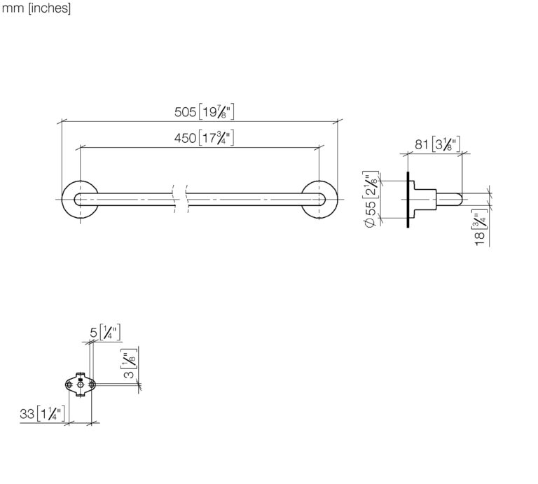 Tara Towel Rail - Image 2