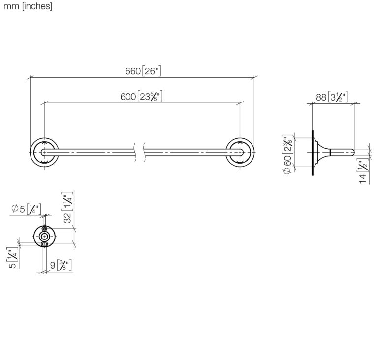 Vaia Towel Bar - Image 2