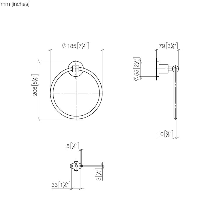 Tara Towel Ring - Image 2