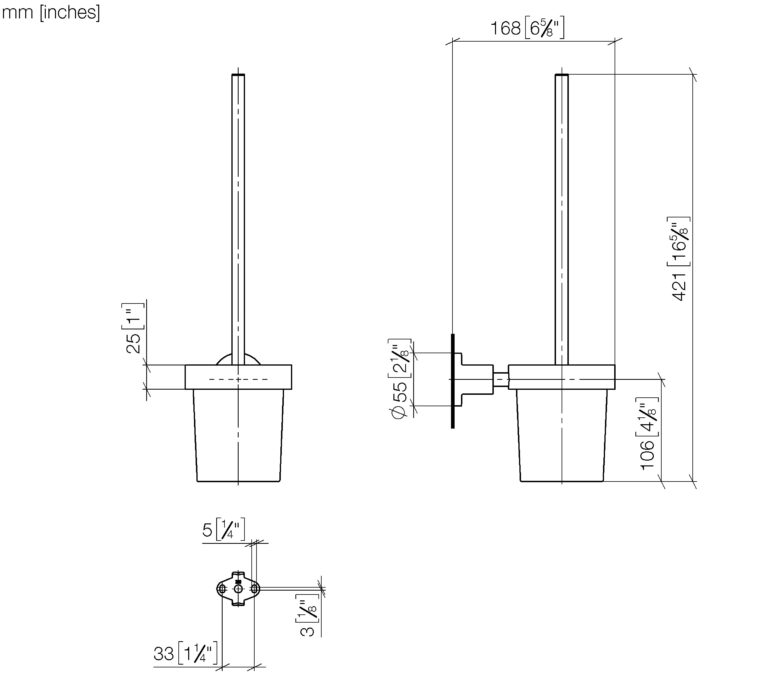Tara Toilet Brush Set - Image 2