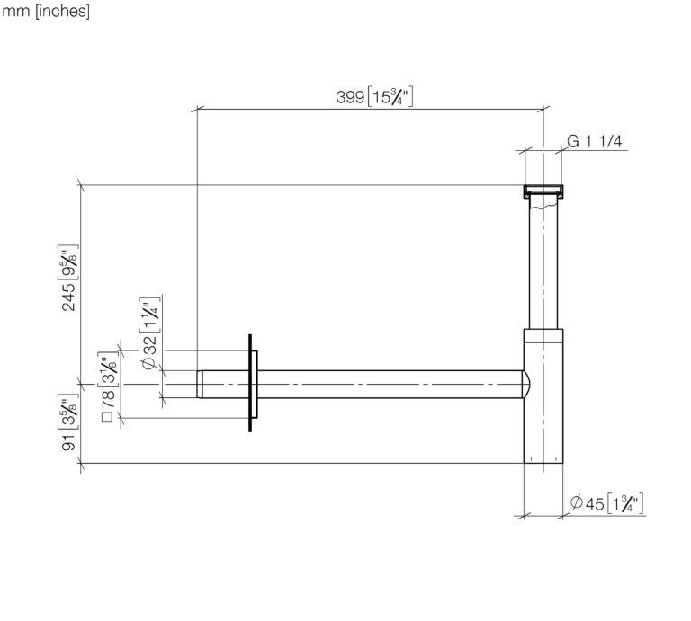 Siphon for Basin 1 1/4" - Image 2