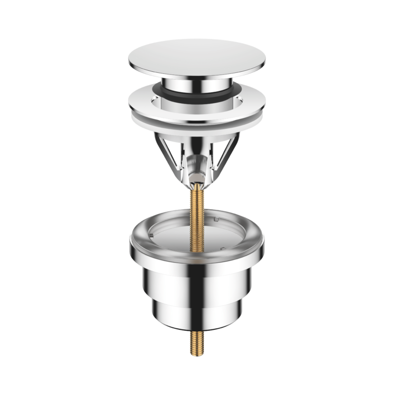 Basin Waste With Push Fastening 1 1/4"