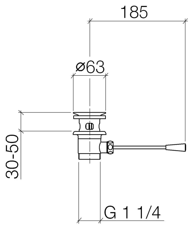 Basin Waste 1 1/4" - Image 2