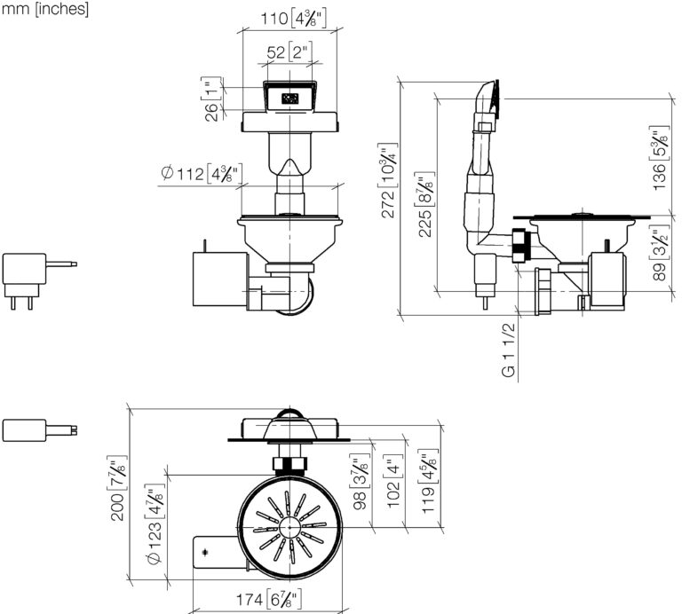 Pop-Up Waste & Overflow With Electronic Control - Image 2