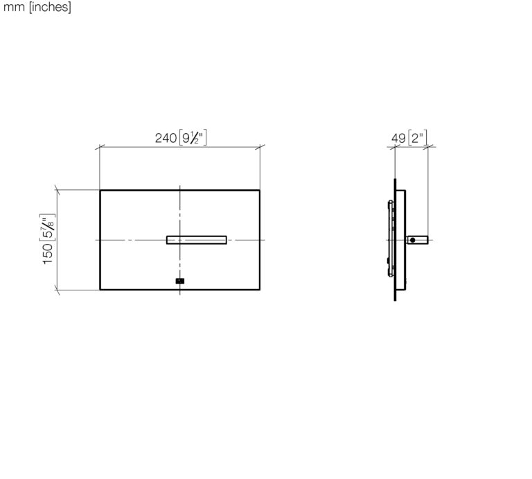 Cover Plate For Concealed WC Cistern Made By TeCe - Image 2