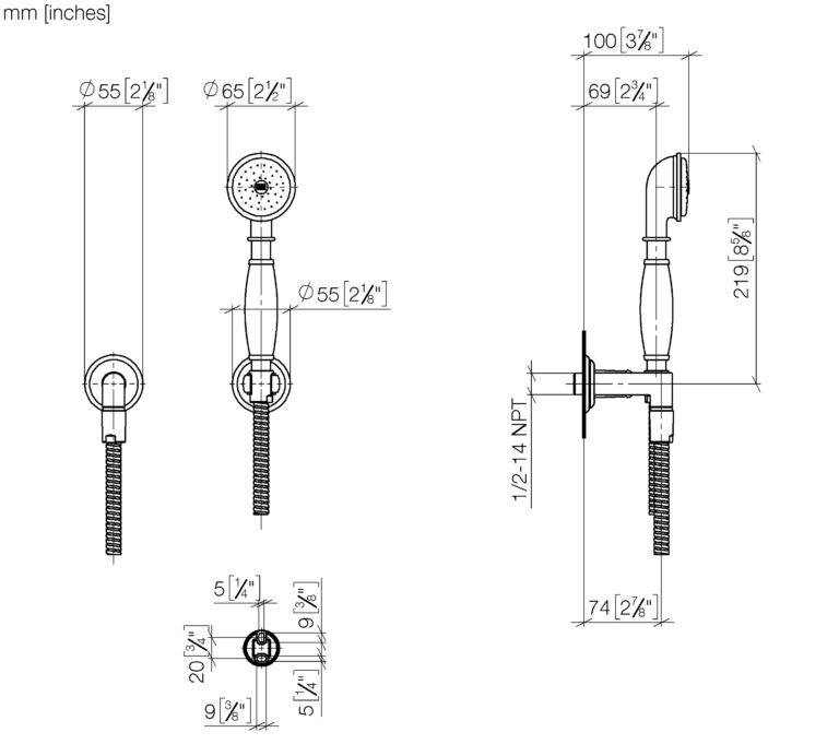 Madison Hand Shower Set - Image 2