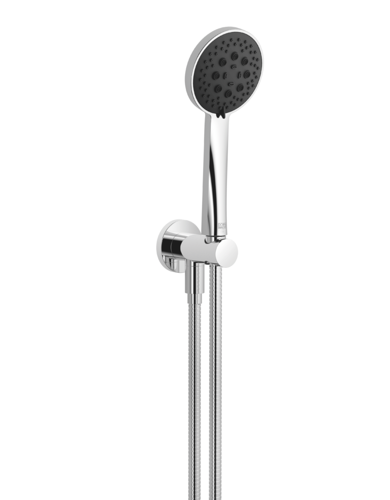 Hand Shower Set With Integrated Shower Holder