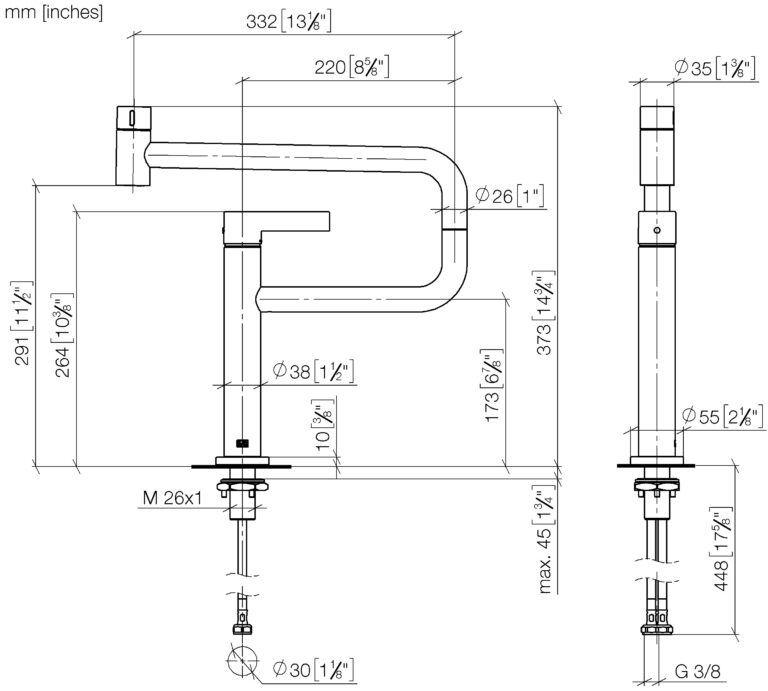 Tara Ultra - Pivot Single Lever Mixer - Image 2