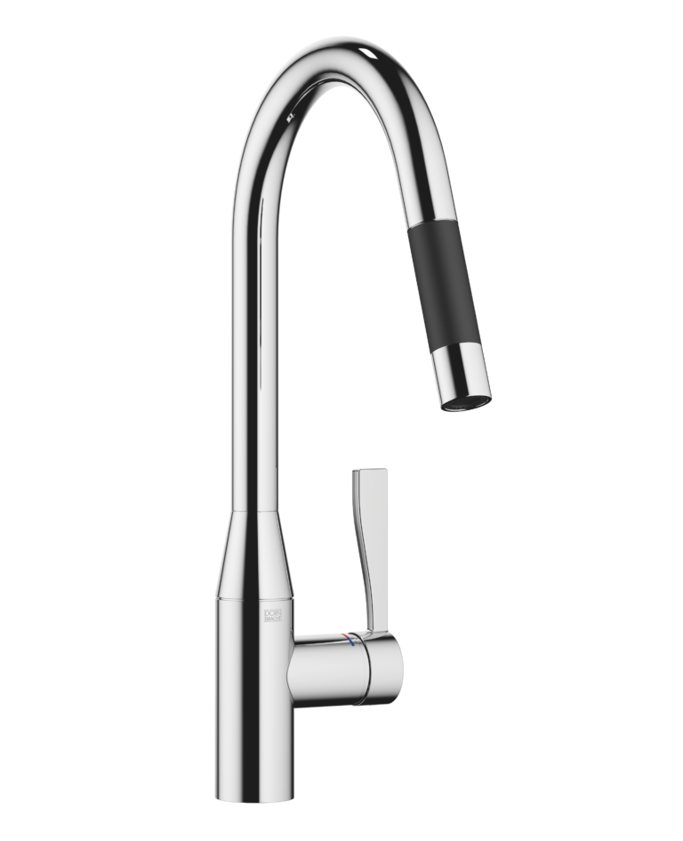 Sync Single Lever Mixer Pull-Down With Spray