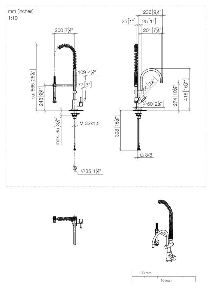 Tara Classic Profi Single Lever Mixer - Image 2