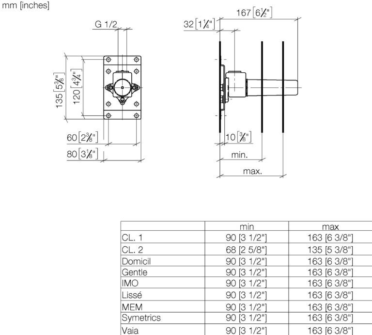 Concealed Wall Elbow - Image 2