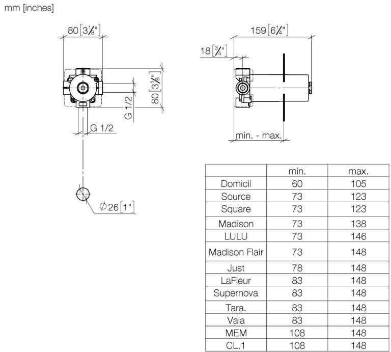 Concealed Two-Way Diverter - Image 2