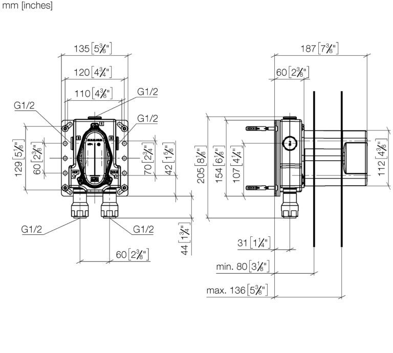 Concealed Thermostat With Built-In Isolators - Image 2