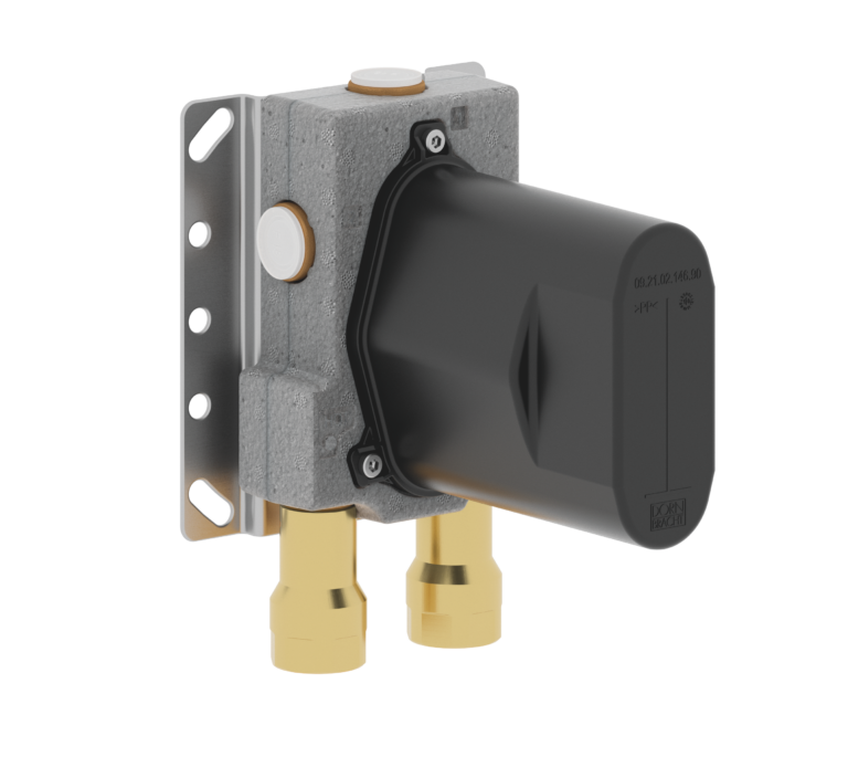 Concealed Thermostat With Built-In Isolators