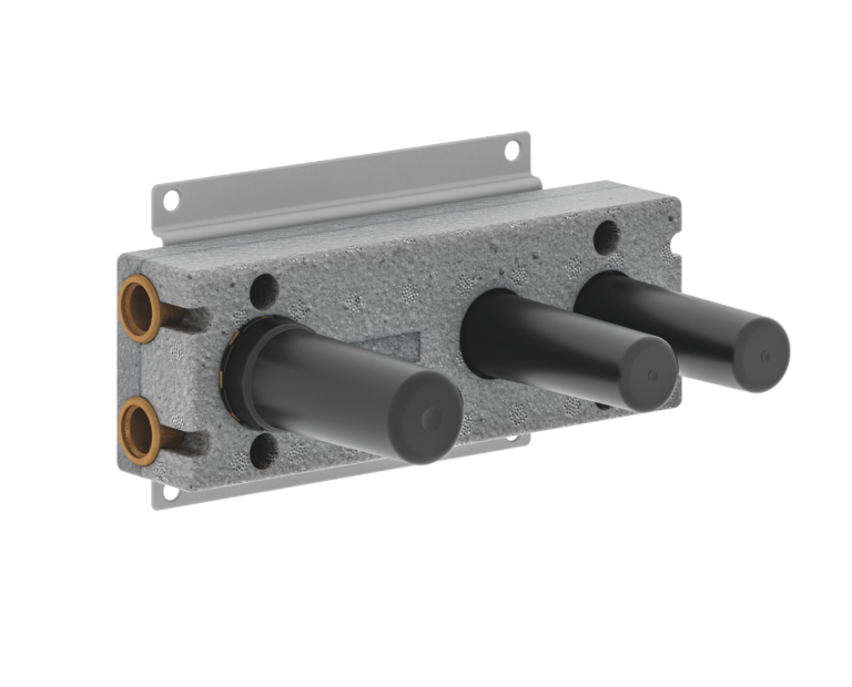 Concealed Wall Module With Diverter