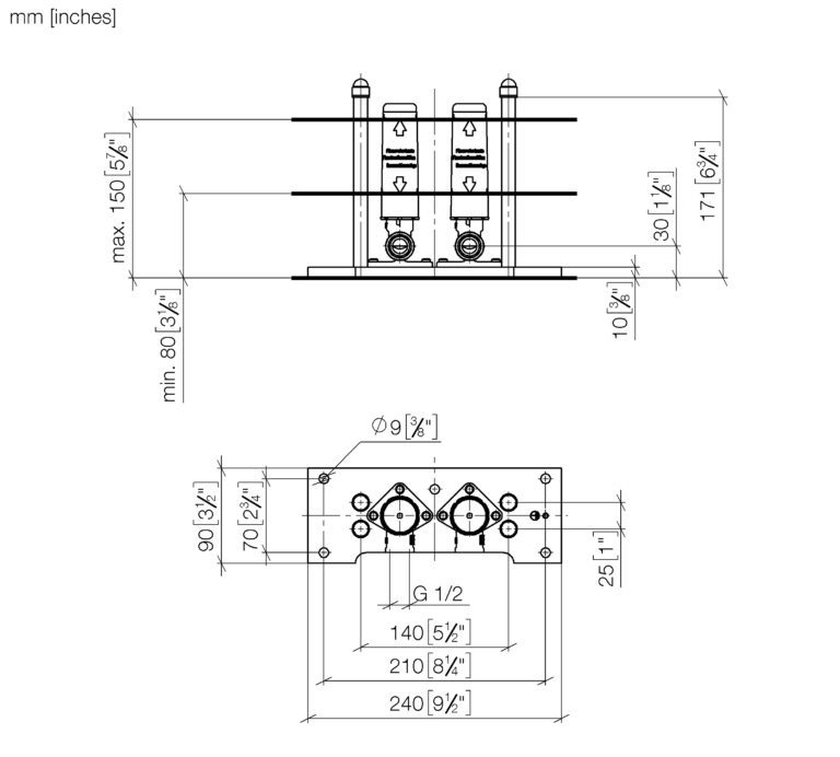 Concealed Floor Mounting - Image 2