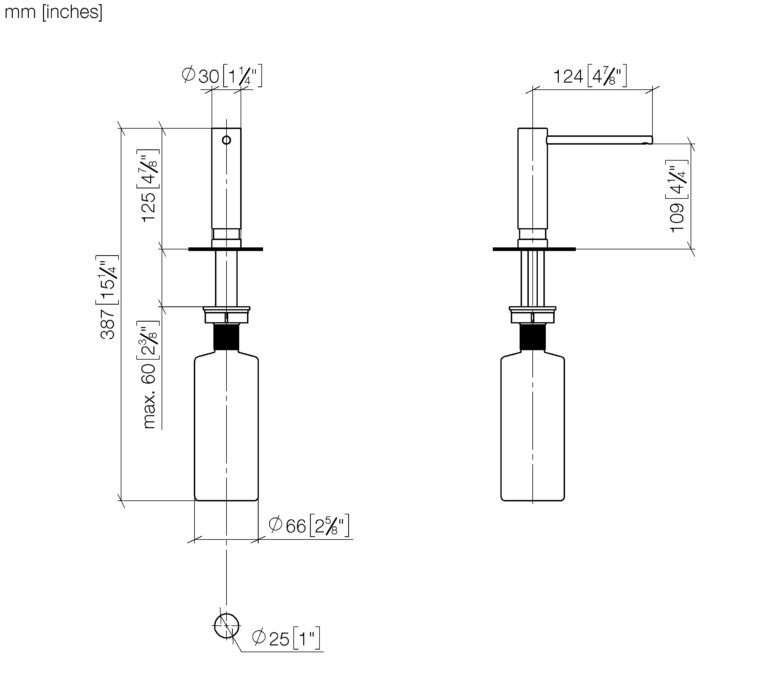 Lotion Dispenser Without Rossette - Image 2