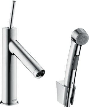 Starck Single Lever Basin Mixer With Bidet Set