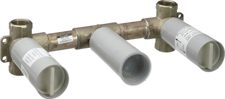 Basic Set For 3-Hole Wall Mixer