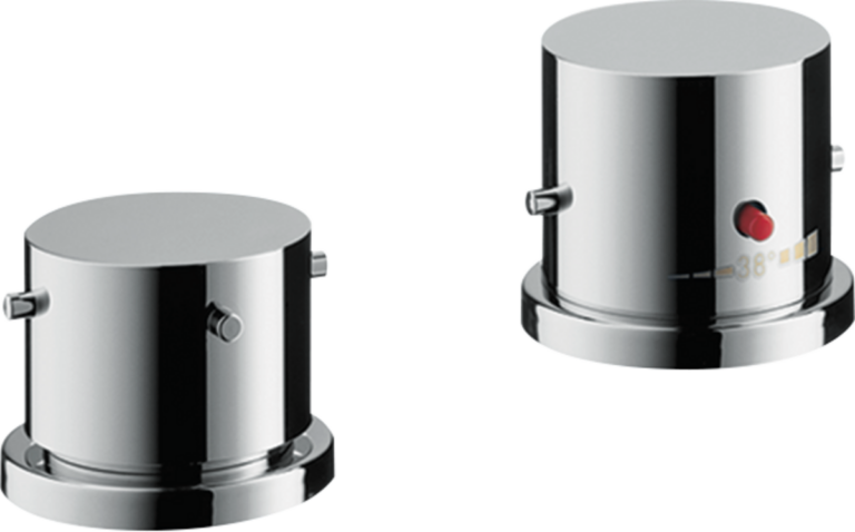 Starck 2-Hole Thermostatic Bath & Shower Mixer