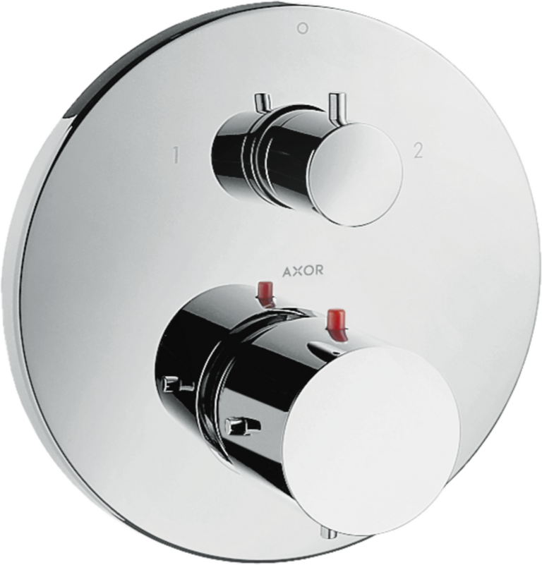 Starck Thermostatic Mixer with Shut-Off & Diverter Valve