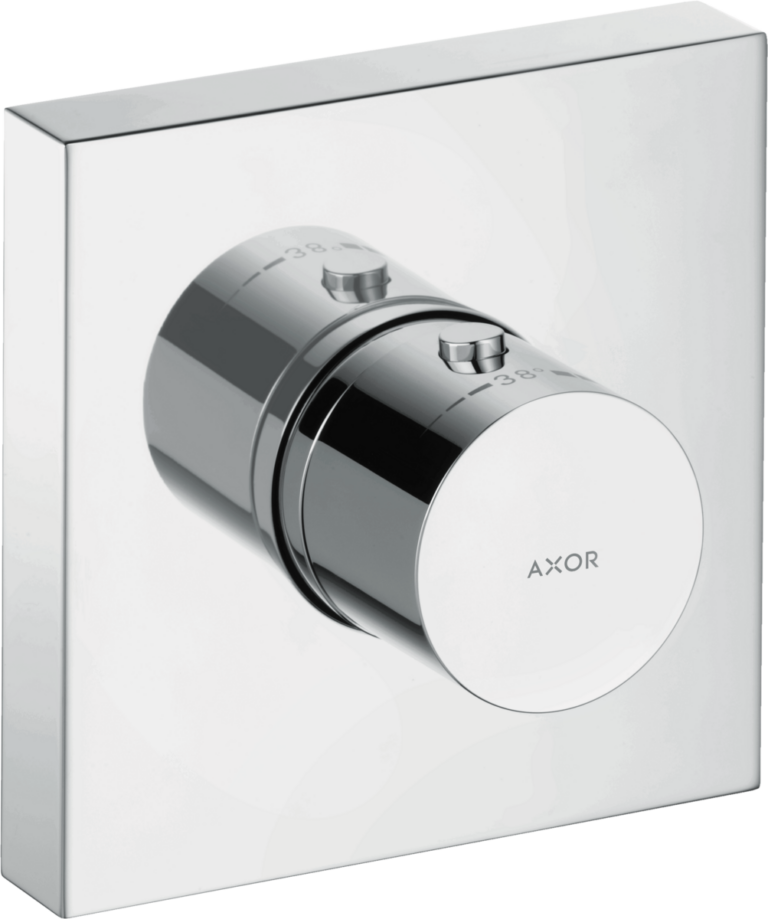 Thermostatic Module 120/120 Square For Concealed Installation