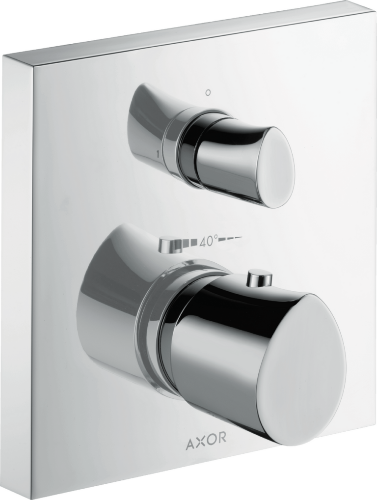 Starck Organic Thermostatic Mixer With Shut-Off And Diverter Valve