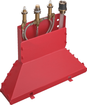 Basic Set For 4-hole Rim-Mounted Bath Mixer