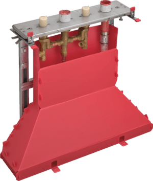 Basic Set For 4-Hole Tile Mounted Bath Mixer