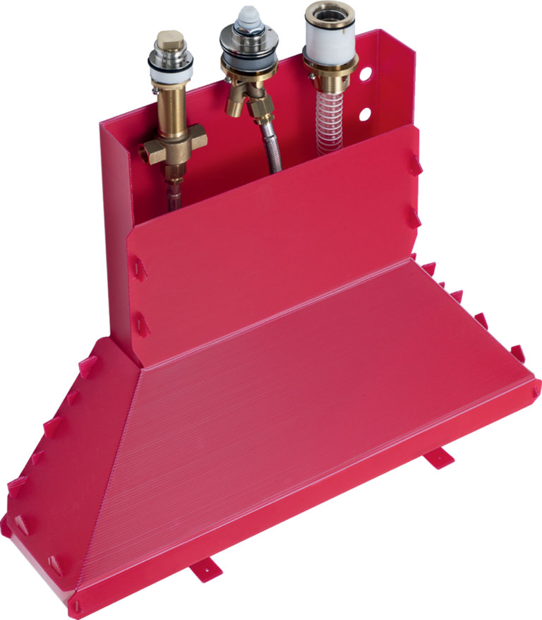 Basic Set For 3-Hole Rim-Mounted Bath Mixer