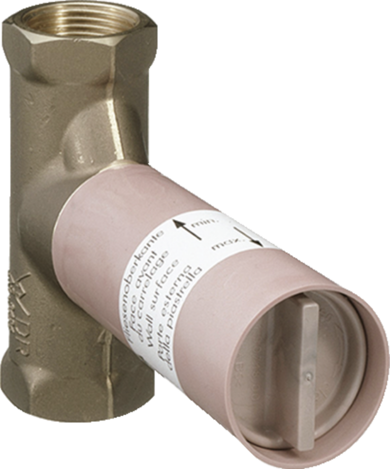 Concealed Shut Off Valve ½” With Spindle, 52 l/min