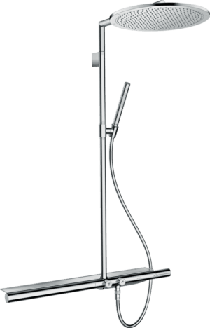 Showerpipe 800 With Thermostatic Mixer & 1jet 350 Overhead Shower