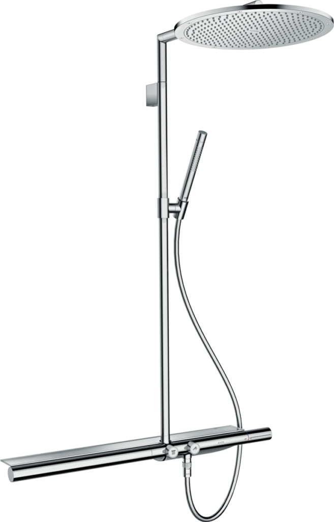 Showerpipe 800 With Thermostatic Mixer & 1jet 350 Overhead Shower
