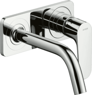 Citterio M Single Lever Basin Mixer Wall-Mounted With Plate