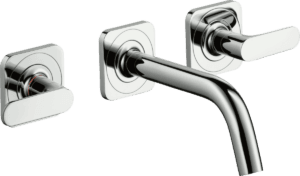 Citterio M 3 Hole Basin Mixer With Lever Handles