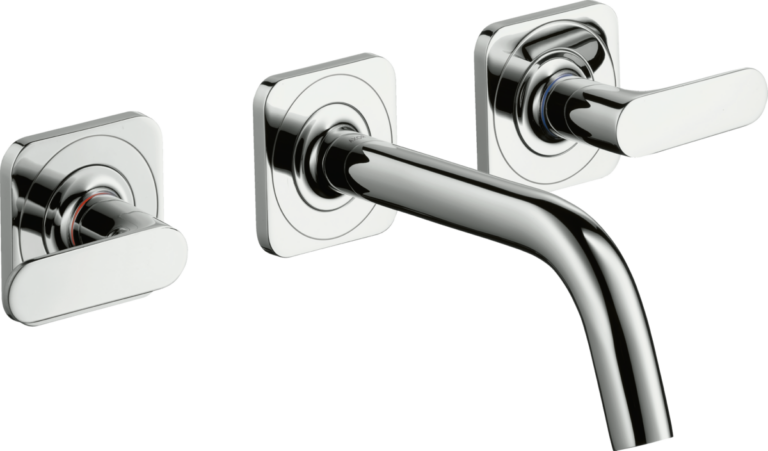 Citterio M 3 Hole Basin Mixer With Lever Handles