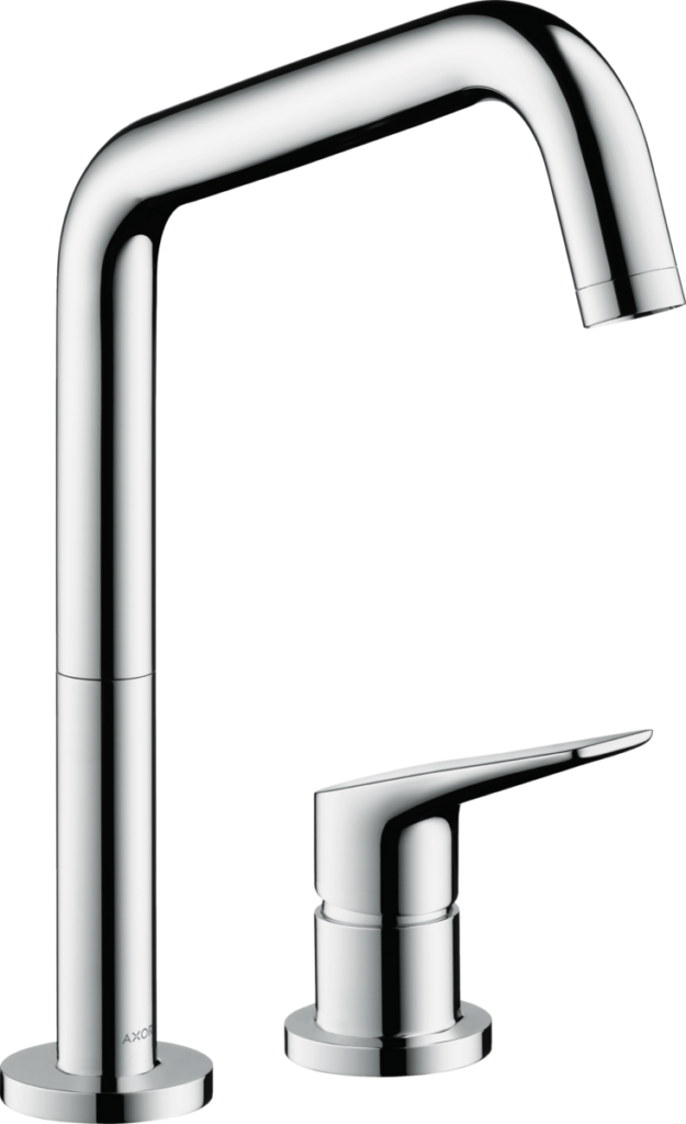 AXOR Citterio M 2-Hole Silver Lever Kitchen Mixer