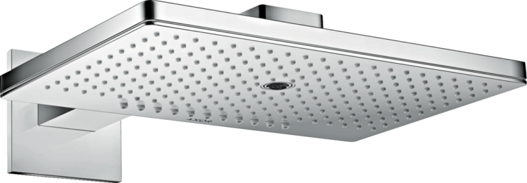 Overhead Shower 460/300 3jet With Shower Arm 450 mm, Square Escutcheon