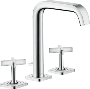 Citterio E 3-Hole Basin Mixer 170 With Pop-Up Waste