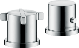 Citterio E 2-Hole Rim-Mounted Thermostatic Mixer