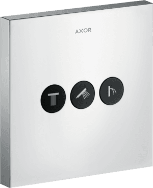 ShowerSelect Square Valve For 3 Outlets